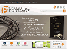 Tablet Screenshot of portavoz.com